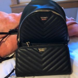 Brand New VS Backpack and wallet